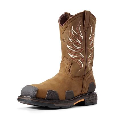 Ariat OverDrive - Werkschoenen Bruin Heren - 17382-342